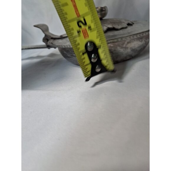 Vintage Continental Silver Co. Wild Rose Silent Butler Brilliantone #1005 - Picture 8 of 9